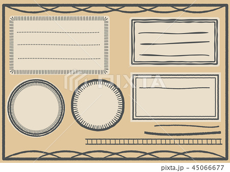 レトロなフレーム